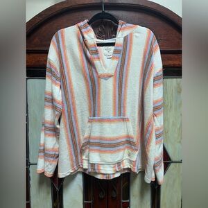 Billabong Multicolor Striped Hoodie